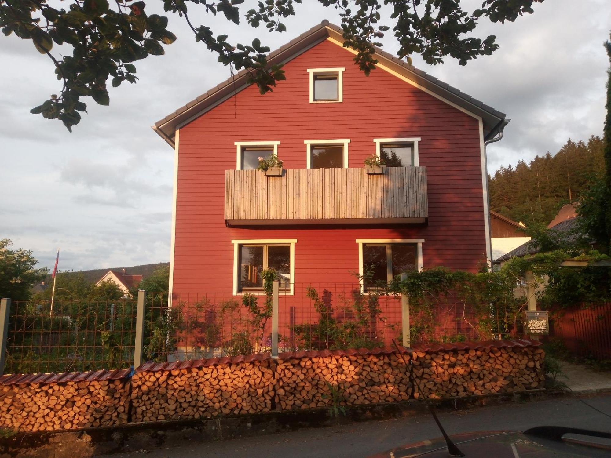 Panoramaapartment Am Ochsenkopf Bischofsgruen Bagian luar foto